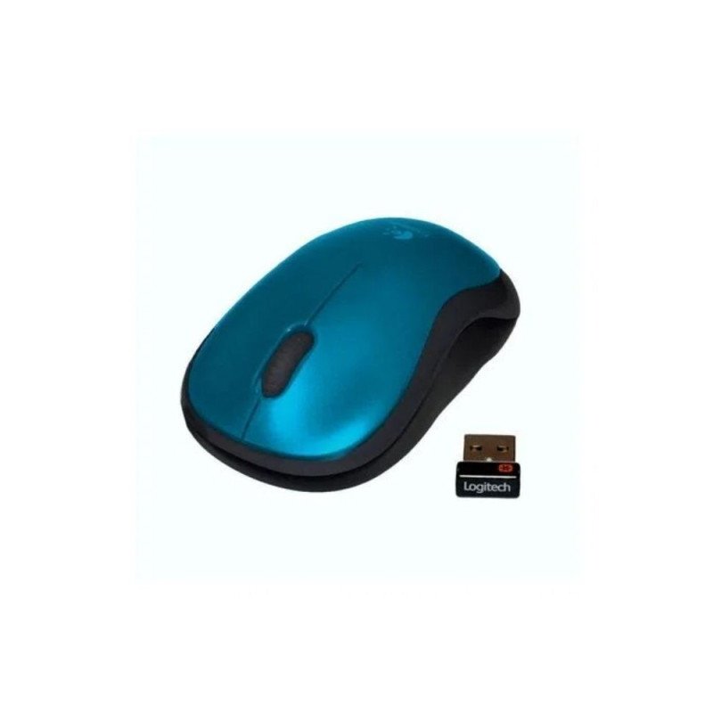 LOGITECH | 910-003636 | Mouse M185 Optico Logitech Inalámbrico Receptor USB