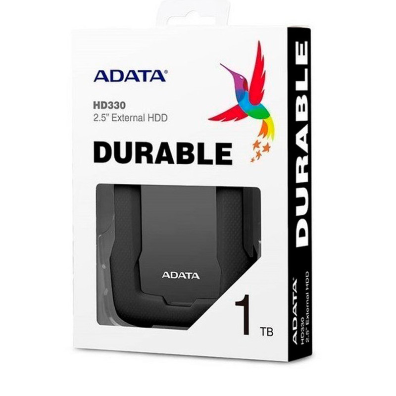 ADATA | AHD330-1TU31-CBK | ADATA Disco Duro Externo 1TB COLOR