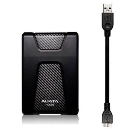 ADATA | AHD650-1TU31-CBK | ADATA Disco Duro Externo Antigolpes 1TB COLOR