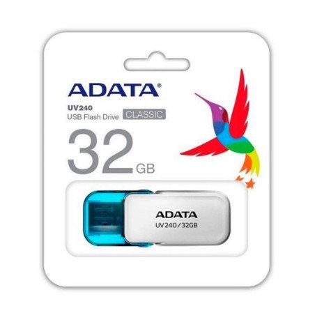 ADATA | AUV240-32G-RWH | ADATA Memoria USB 2.0 Escualizable 32GB COLOR