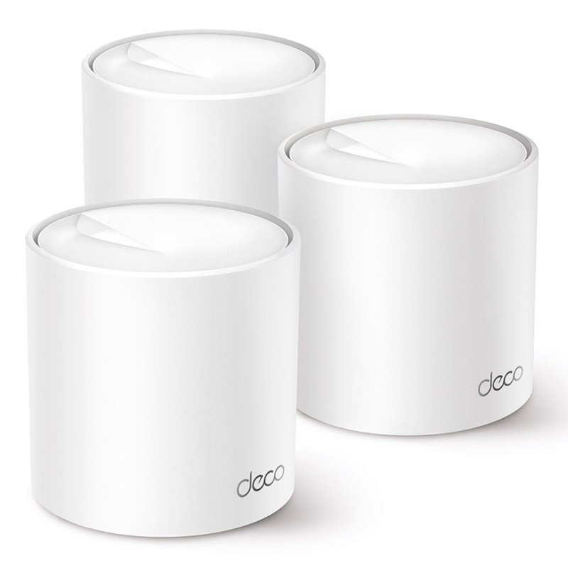 TPLINK | DECO X50-POE(3-PACK) | Router TPLINK AX3000 Sistema Wi-Fi 6 en malla para todo el hogar con