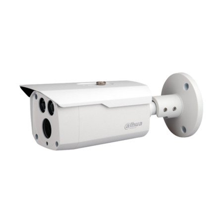 DAHUA | DH-HAC-HFW1200DN-3.6MM | Camara Dahua Bullet, 2MP, Lente fijo de 3.6mm, 4en1 (CVI/TVI/AHD/CVBS), IR 80m, IP67,