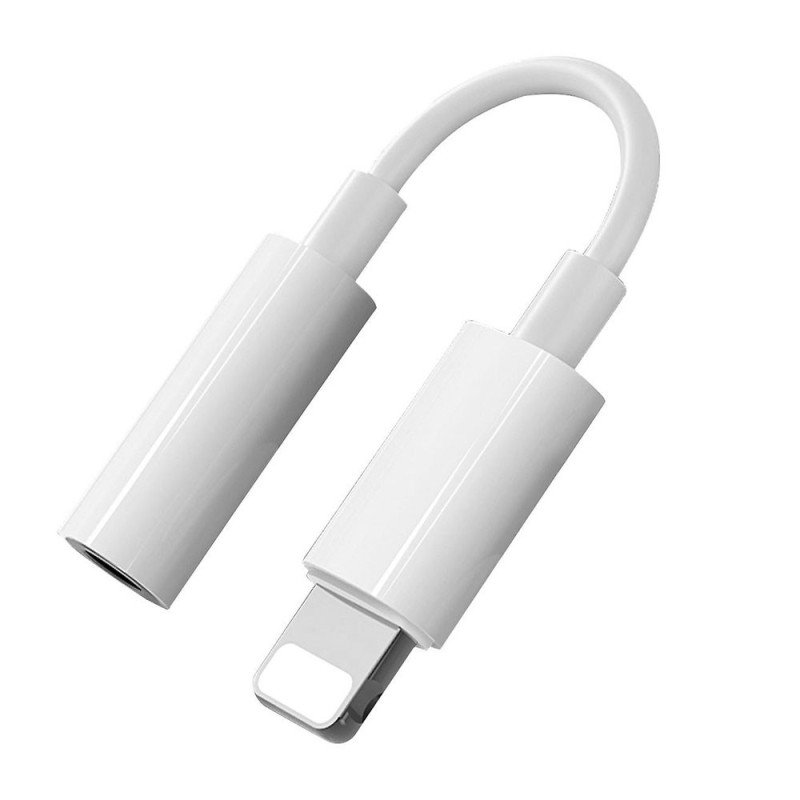 APPLE | MMX62AM/A | Adaptador APPLE De Lightning A Jack De 3.5mm Para Audífonos COLOR