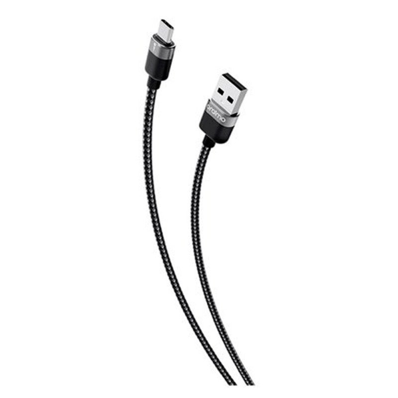 ORAIMO | OCD-C72-DARK CHROME | Cables de datos oraimo tipo USB-C/ Carga Rapida/Cable de Nylon/Tipo: Tipo-C/Salida: 5V