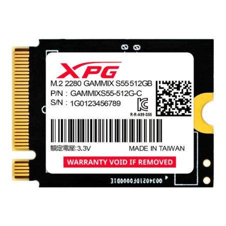 ADATA | SGAMMIXS55-512G-C | M.2 2230 512GB PCI-Express 4.0 x4 3D NAND