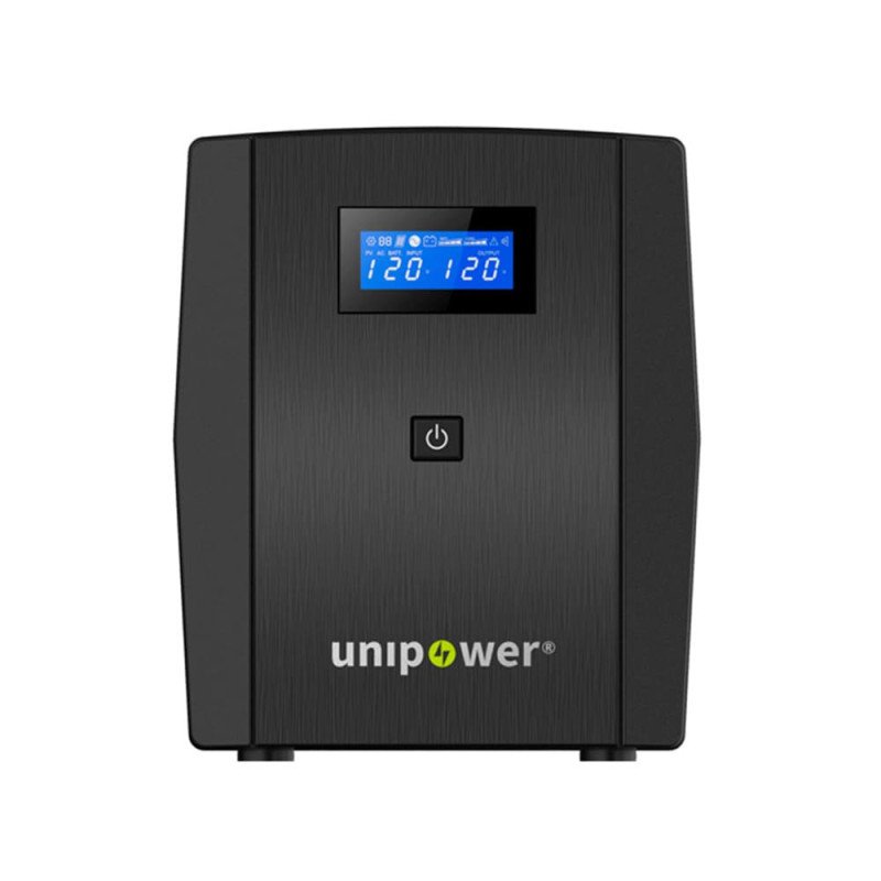 MPS | UPI1500 | UPS 1500va/900w, Display con 8 tomas (4 con supresion regulacion y backup y 4 con supresion de