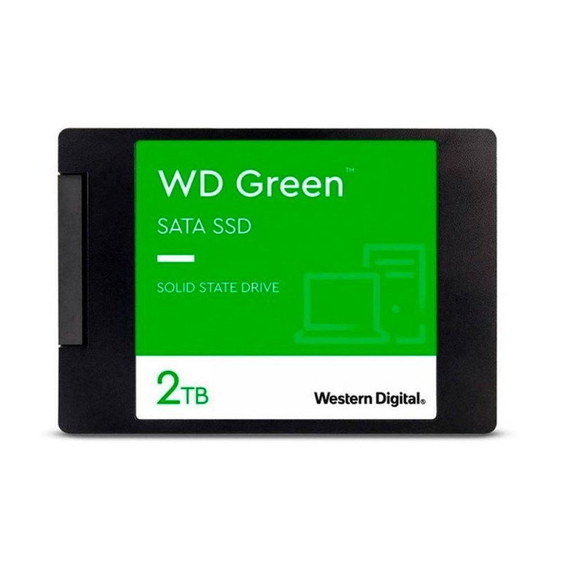 MPS | WDS200T2G0A-00JH30 | Unidad de Estado Solido SSD WESTERN DIGITAL Green 2TB COLOR Negro