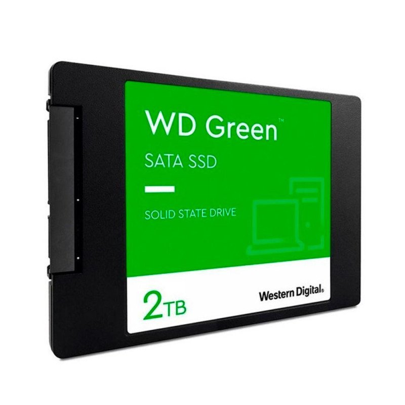 MPS | WDS200T2G0A-00JH30 | Unidad de Estado Solido SSD WESTERN DIGITAL Green 2TB COLOR Negro