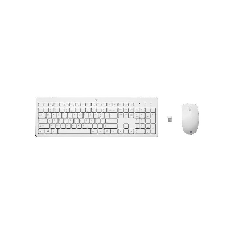 MPS | 3L1F0AAABM | Combo Mouse + Kb HP 230 Wht Ltna COLOR