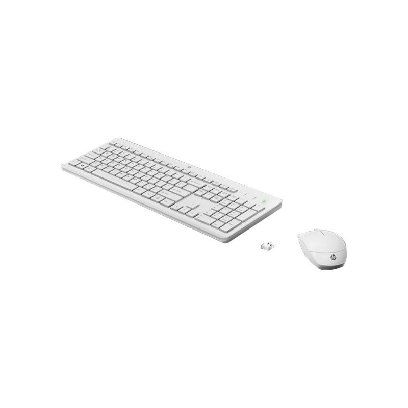 MPS | 3L1F0AAABM | Combo Mouse + Kb HP 230 Wht Ltna COLOR