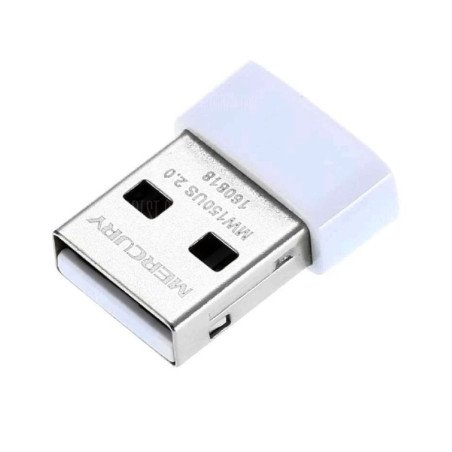 TPLINK | MW150US | Adaptador Nano MERCUSYS USB 2.0 Inalámbrico de 150Mbps COLOR