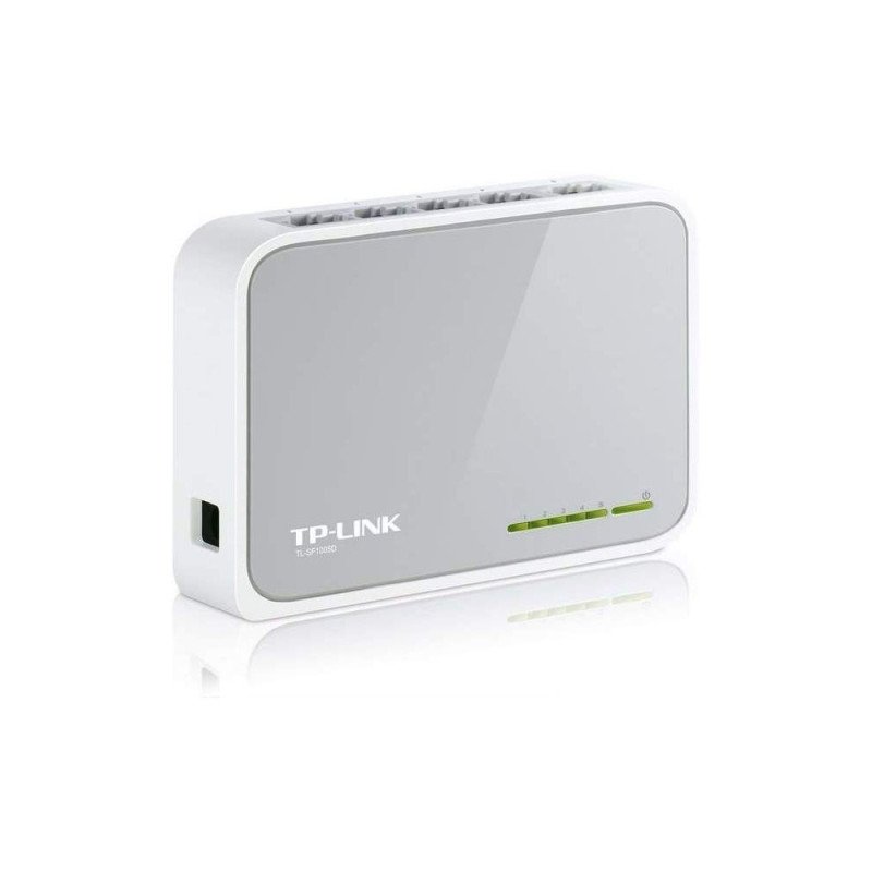 TPLINK | TL-SF1005D | Switch de Sobremesa TPLINK con 5 Puertos a 10/100 Mbps COLOR