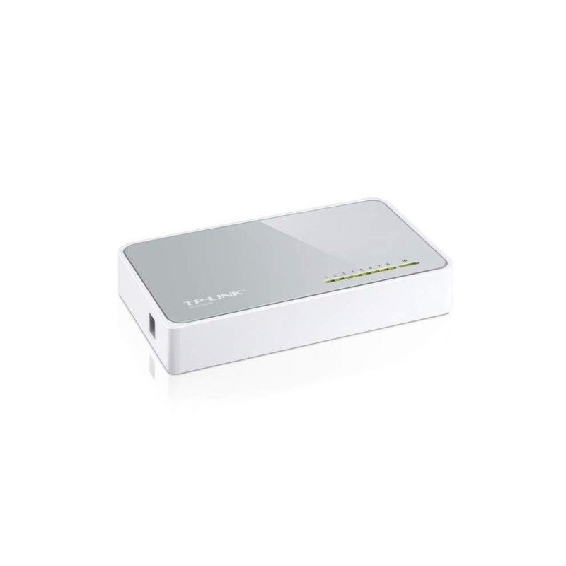 TPLINK | TL-SF1008D | Switch de Escritorio TPLINK de 8 Puertos de 10/100 Mbps COLOR