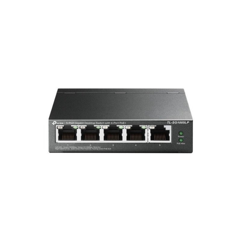 TPLINK | TL-SG1005LP | Switch TPLINK PoE de escritorio de 5