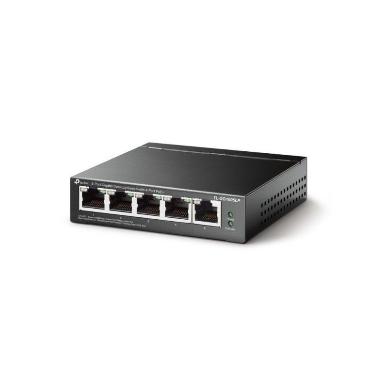 TPLINK | TL-SG1005LP | Switch TPLINK PoE de escritorio de 5