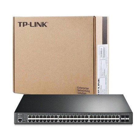 TPLINK | TL-SG3428MP | Switch TPLINK Administrable 24 Puertos Giga 24 Puertos POE L2 4 Ranuras SFP COLOR