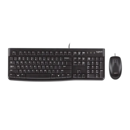 LOGITECH | 920-004428 | Combo LOGITECH Teclado + Mouse MK120 COLOR