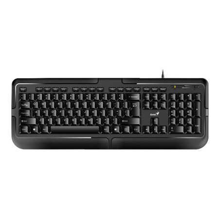 GENIUS | 31310051401 | Teclado Genius KB-118 II,SP,USB,BLK / Interfaz USB/Tipo de teclas Cóncavas/Teclas de función No/ Teclas