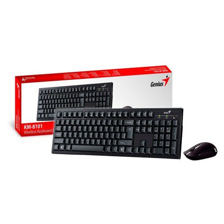 GENIUS | 31340014401 | Combo teclado + mouse Genius KM-8101