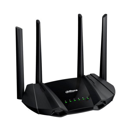 MPS | DH-AX15M | Router Dahua WI-FI 6 AX 1500 (300Mbps 2,4GHz / 1201Mbps 5GHz),Beamforming para una mejor cobertura,MI-MIMO