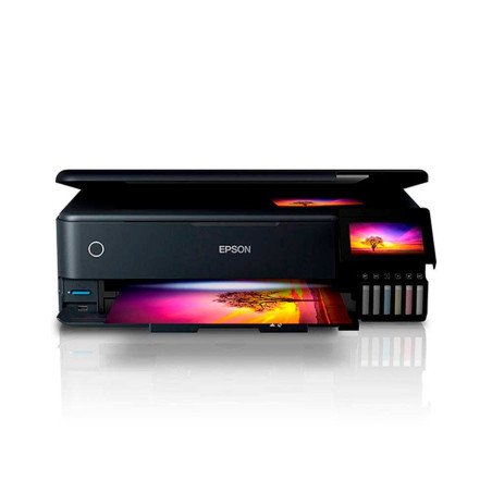 EPSON | C11CJ21301 | Impresora Multifuncional EPSON Tabloide Fotográfica Ecotank L8180 COLOR