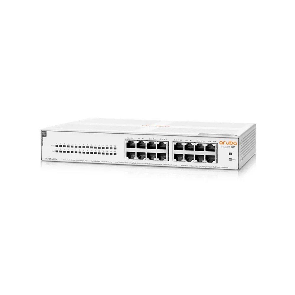 MPS | R8R48A | Aruba Instant On 1430 16G Class4 PoE 124W