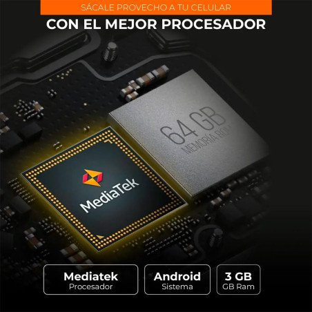 XIAOMI | 24044RN32L-4+128GB-Negro Ocaso | Celular Redmi A3X Negro Ocaso 4GB +