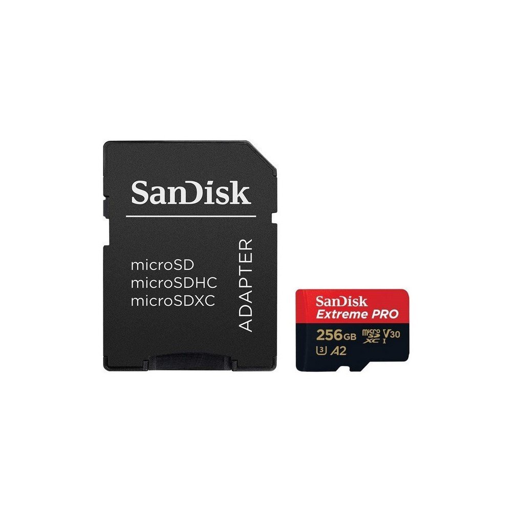 MPS | SDSQXCD-256G-GN6MA | Tarjeta MicroSD SanDisk Extreme Pro UHS-I con adaptador