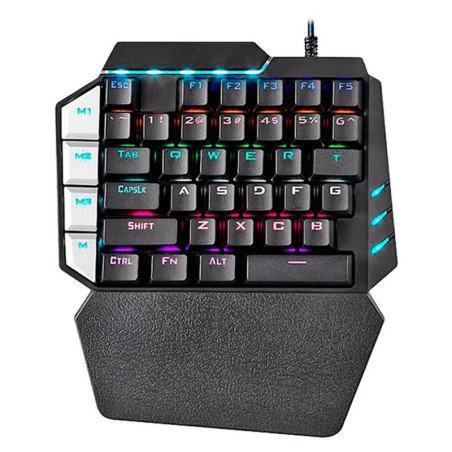 Teclado Gamer Una Mano RGB K109