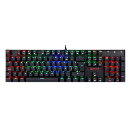 Teclado Gamer REDRAGON Mitra K551 con Luces RGB Switch Rojo en Español