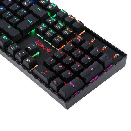 Teclado Gamer REDRAGON Mitra K551 con Luces RGB Switch Rojo en Español