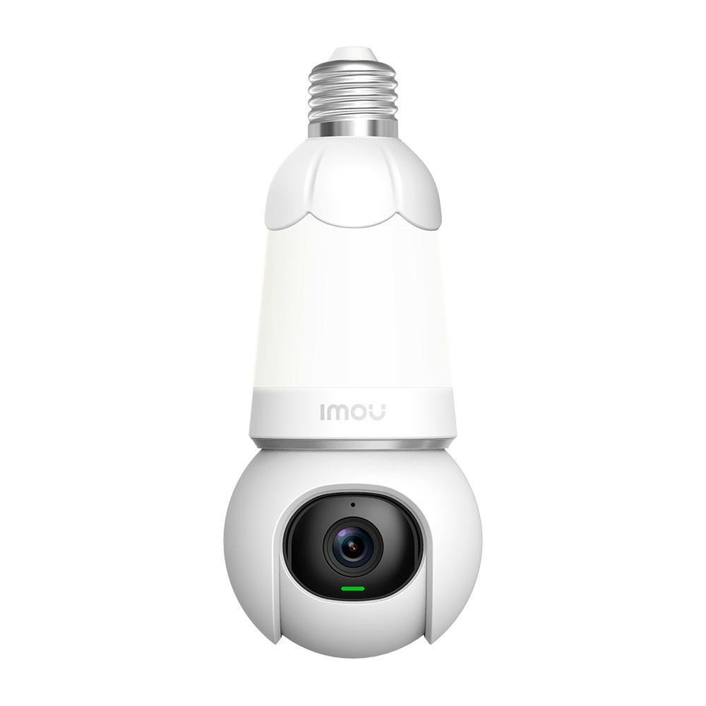 MPS | IPC-S6DN-3M0WEB-2.8MM | Bulb Cam IMOU Full Color 3MP DOMO WIFI 2K IR 25M Wi-Fi Lente 2.8mm 98° (H), 54° (V), 0~340° Pan,