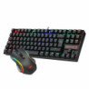 Combo Teclado Y Mouse REDRAGON K552RGB-Ba-Sp con Luces RGB en Español