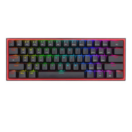 Teclado Gamer REDRAGON Fizz Pro K616 con Luces RGB Switch Rojo