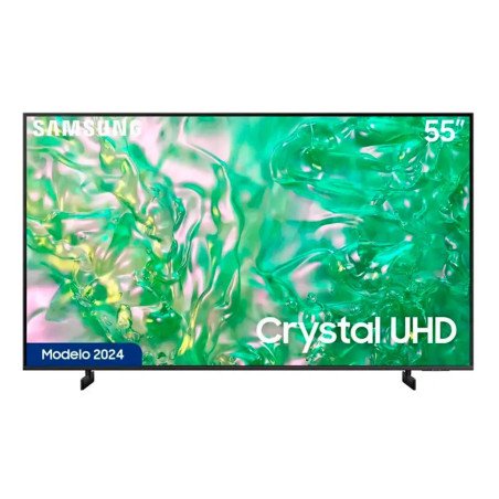 SAMSUNG | UN55DU8000KXZL | Televisor Samsung FLAT LED Smart TV 55 pulgadas Crystal UHD 4K  /3,840 x 2,160 / DVB-T2 / HDR /LAN/