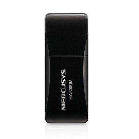 TPLINK | MW300UM | Adaptador Mini MERCUSYS USB 20 Inalámbrico de 300Mbps COLOR