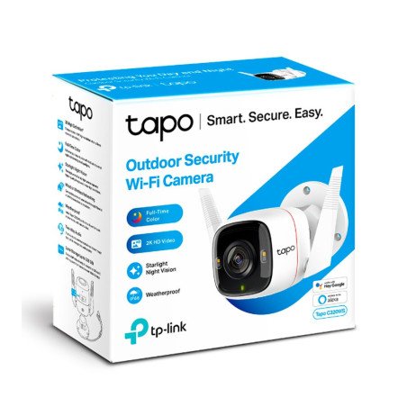 TPLINK | Tapo C320WS | Cámara TPLINK Wifi de Seguridad Para Exteriores COLOR