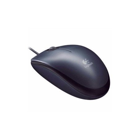 LOGITECH | 910-004053 | Mouse LOGITECH M90 Alámbrico Usb Compatible Win Y Mac COLOR