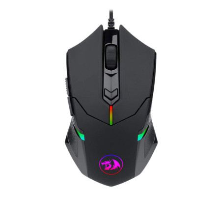 Mouse Gamer REDRAGON Centrophorus RGB M60 1RGB con Luces RGB (Negro)