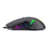 Mouse Gamer REDRAGON Centrophorus RGB M60 1RGB con Luces RGB (Negro)