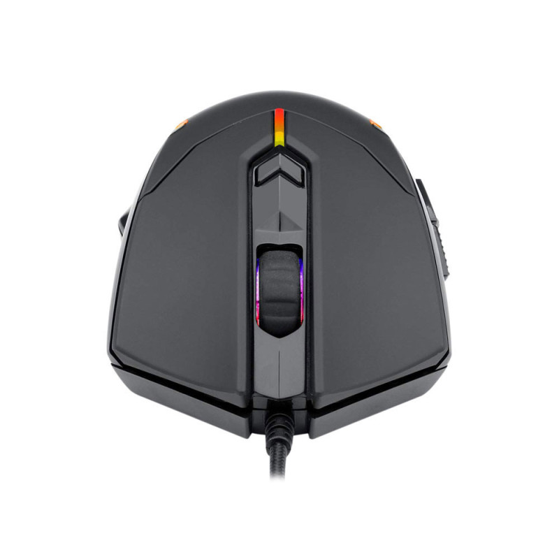 Mouse Gamer REDRAGON Centrophorus RGB M60 1RGB con Luces RGB (Negro)