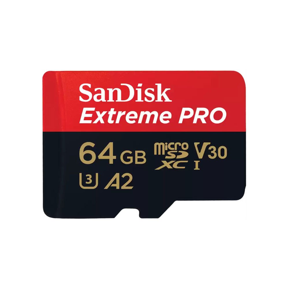 MPS | SDSQXCU-064G-GN6MA | Tarjeta Micro SD SANDISK Extreme Pro 64GB COLOR Negro Y