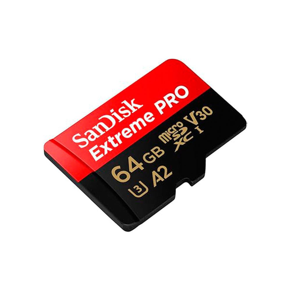 MPS | SDSQXCU-064G-GN6MA | Tarjeta Micro SD SANDISK Extreme Pro 64GB COLOR Negro Y