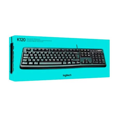 LOGITECH | 920-004422 | Teclado LOGITECH K120 QWERTY COLOR