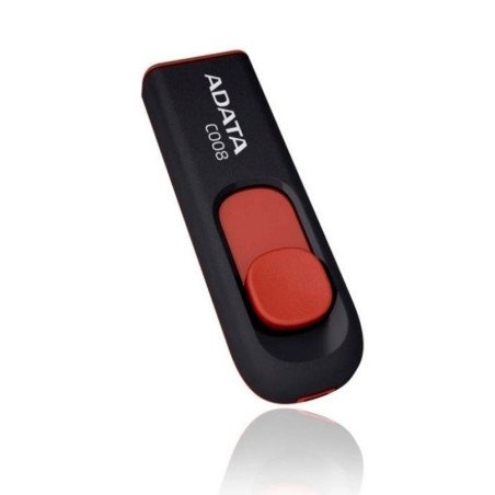 ADATA | AC008-64G-RKD | ADATA Memoria USB 2.0 64GB Retractil COLOR