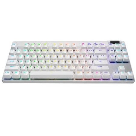 LOGITECH | 920-012143 | TECLADO PRO X TKL LIGHTSPEED - WHITE - US -