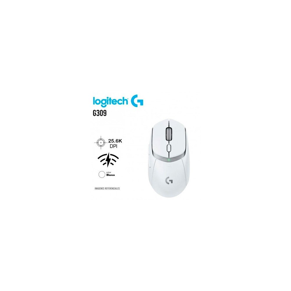 LOGITECH | 910-007205 | MOUSE G309 WHITE