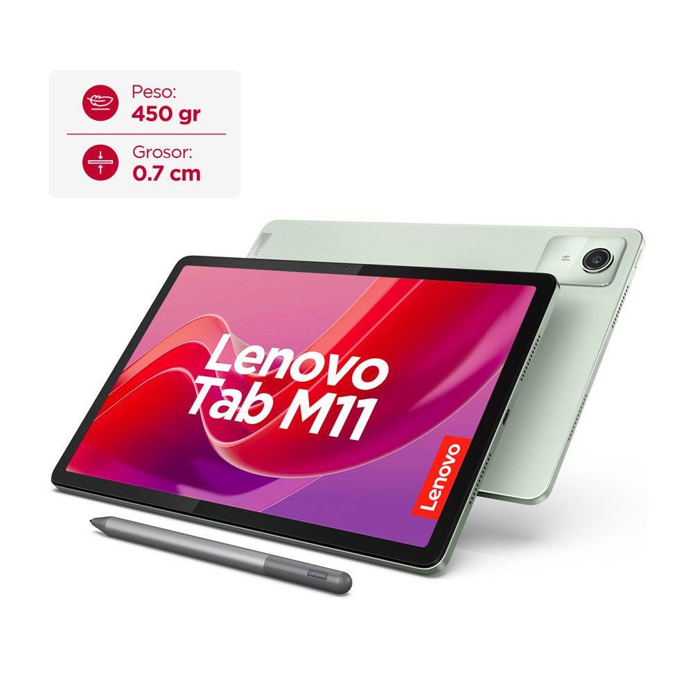 LENOVO | ZADB0361CO | Tablet Lenovo M11 TB330XU Pantalla 11 Pulgadas WUXGA Conectividad Wifi y LTE Memoria 4GB + Almacenamiento