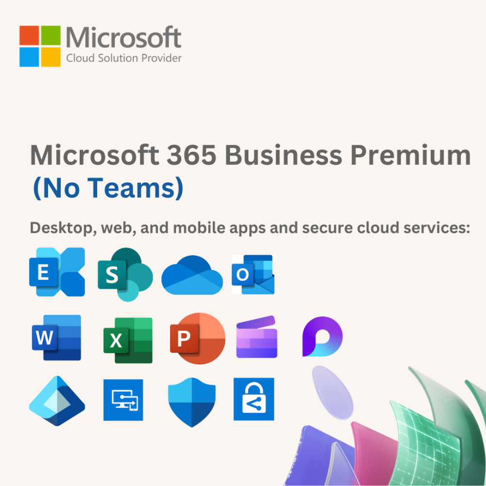 Compra Microsoft 365 Business Premium (no Teams) - JFM Technology