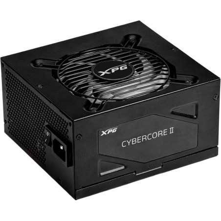 ADATA | CYBERCOREII1300P-BKCUS | XPG CYBERCORE II, Negro, 80+ Platinum, Full Modular, 1300W, ATX 24x1, EPS 8x2, PCIE 6+2x10,